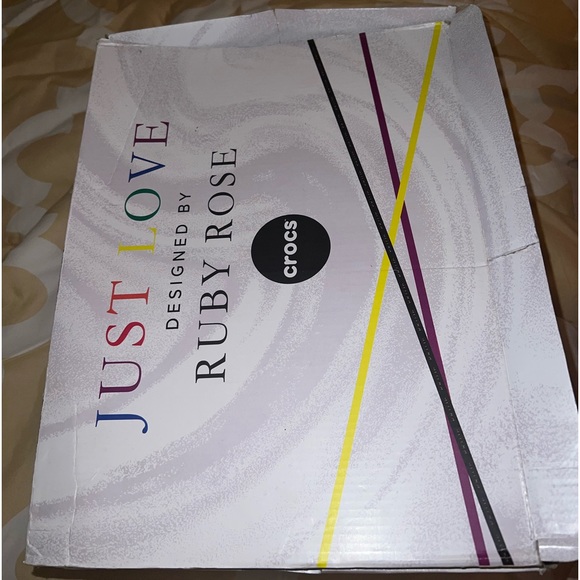 Limited Edition Ruby Rose Just Love crocs - Picture 2 of 4